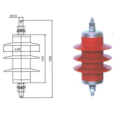 HY5WS-10/30配电型氧化锌避雷器