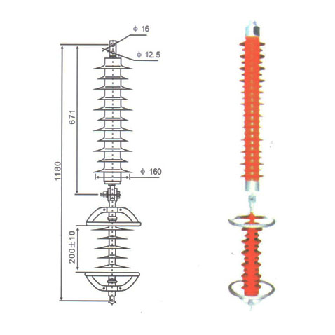 ?HY5CX-51/134 Zinc Oxide Lightning Arrester?