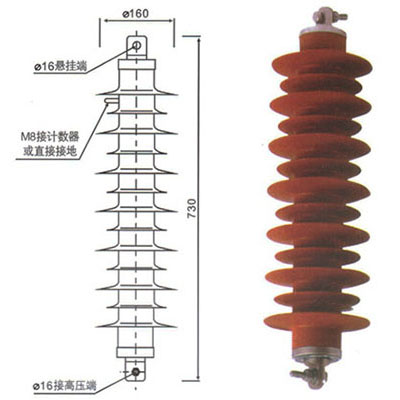 ?HY5WX-51/134 Line-type Zinc Oxide Lightning Arrester?
