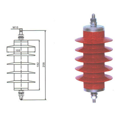 HY5WZ-17/45 Station Type Zinc Oxide Arrester